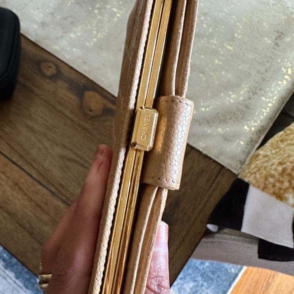 Chanel Tan Wallet w/Coin Purse - Picture 17 of 17